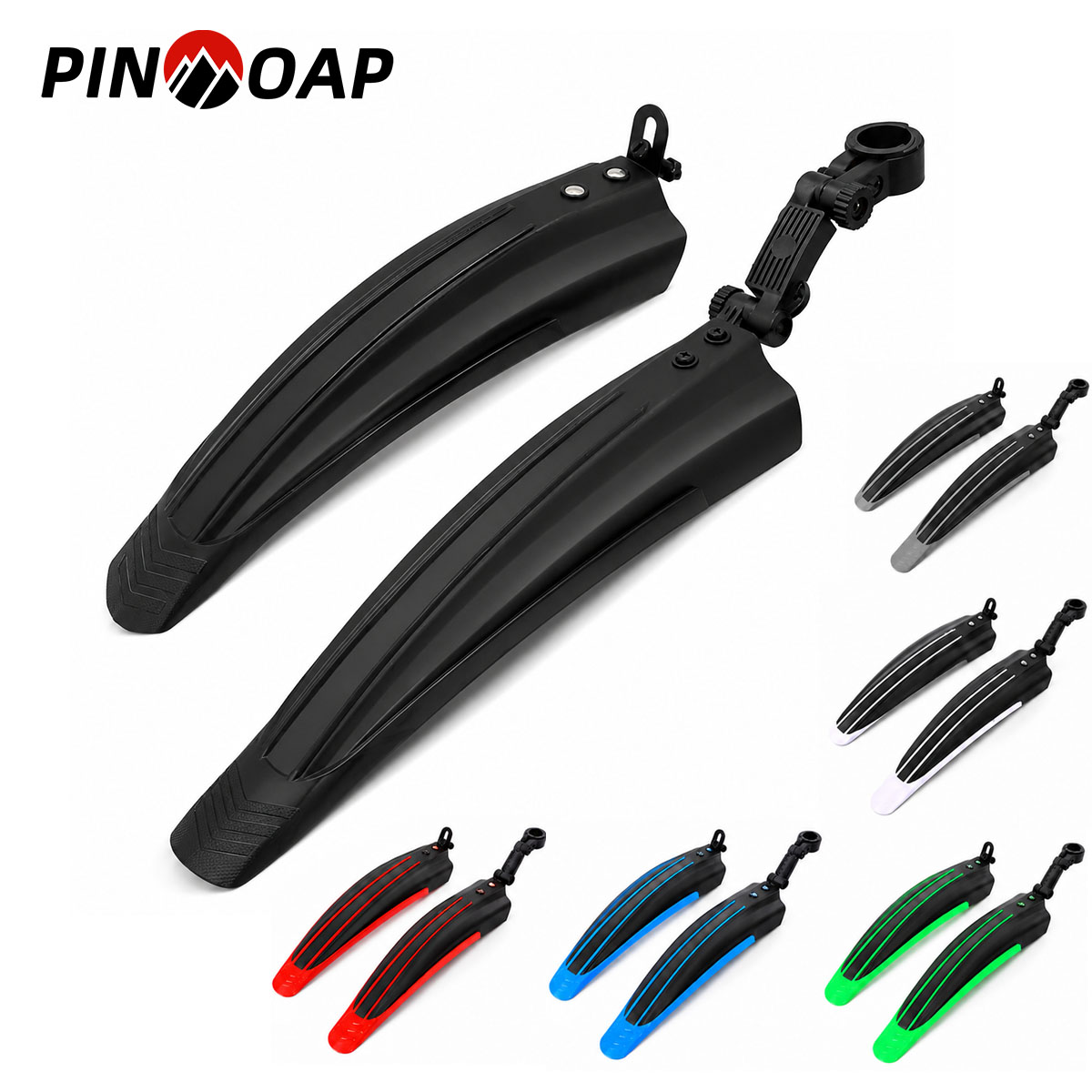 Cycling Commute Rain - PINMOAP Juego de 2 Guardabarros para