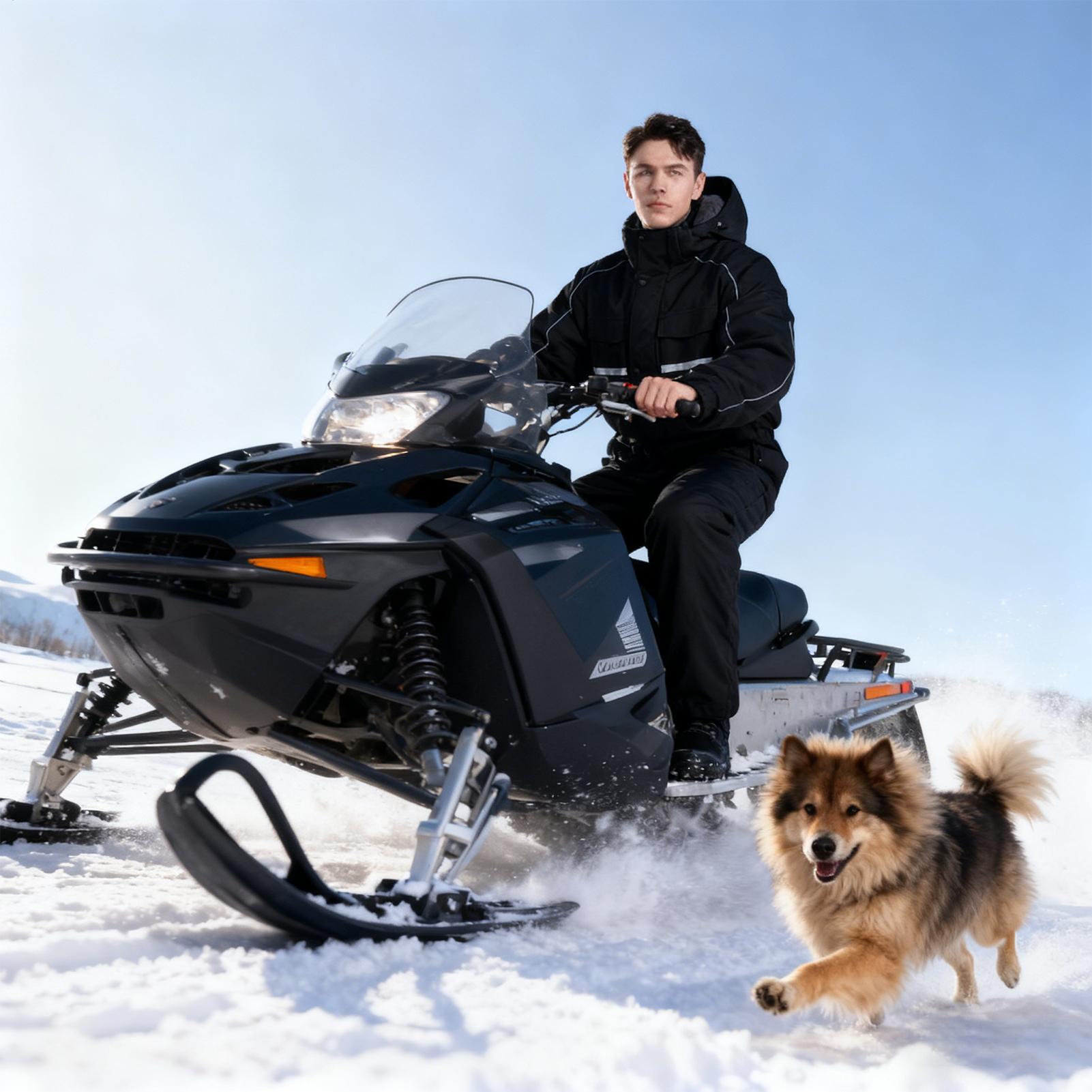 Cycling Commute Clothes - Chaqueta de invierno para motocicleta, ropa