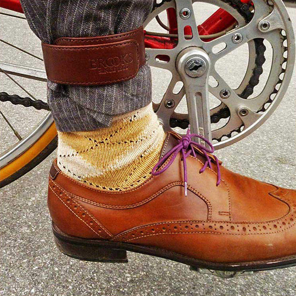 Cycling Commute Gear - Brooks-correa para pierna de ciclismo, banda