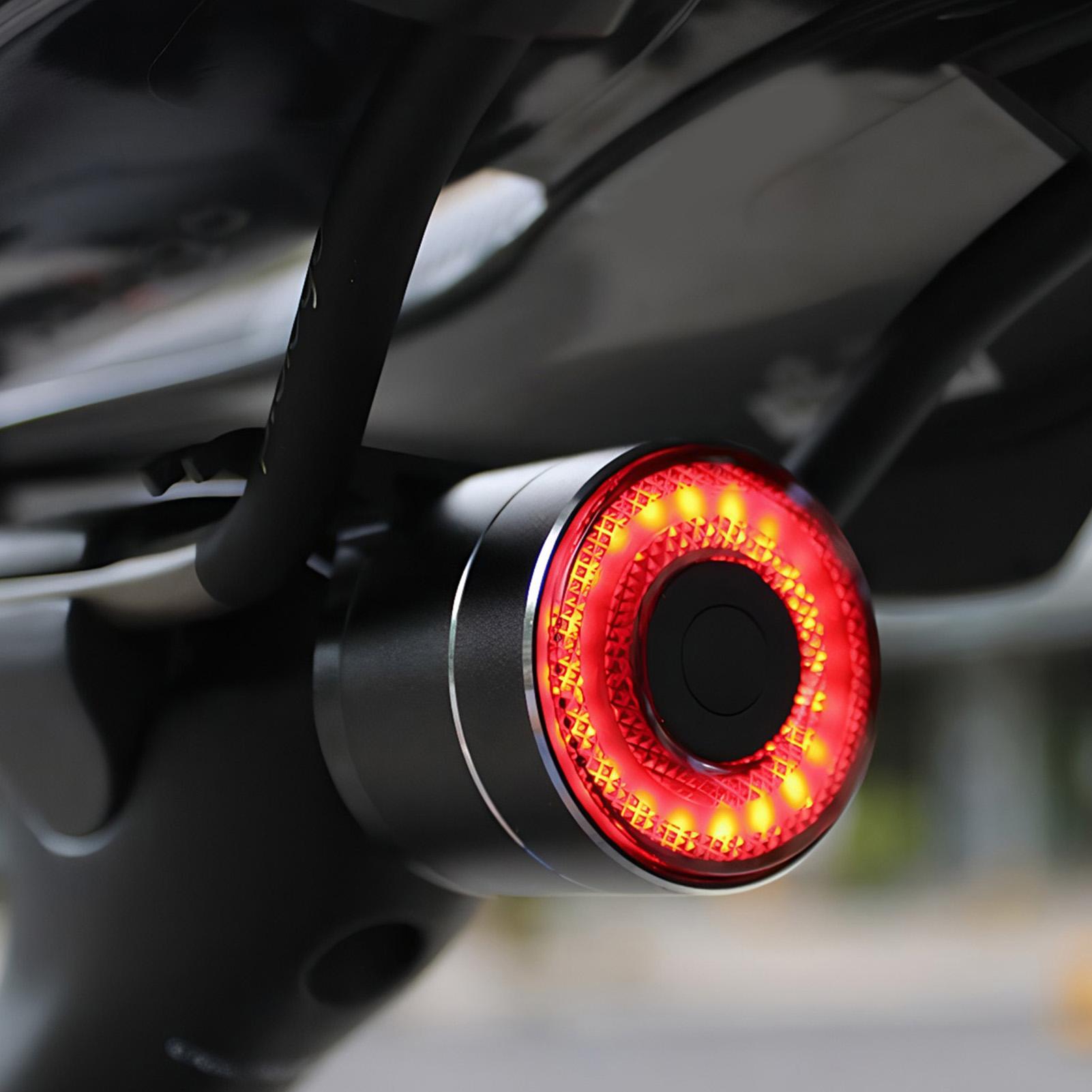 Commuter Cycling - Luz trasera de bicicleta, luz inteligente