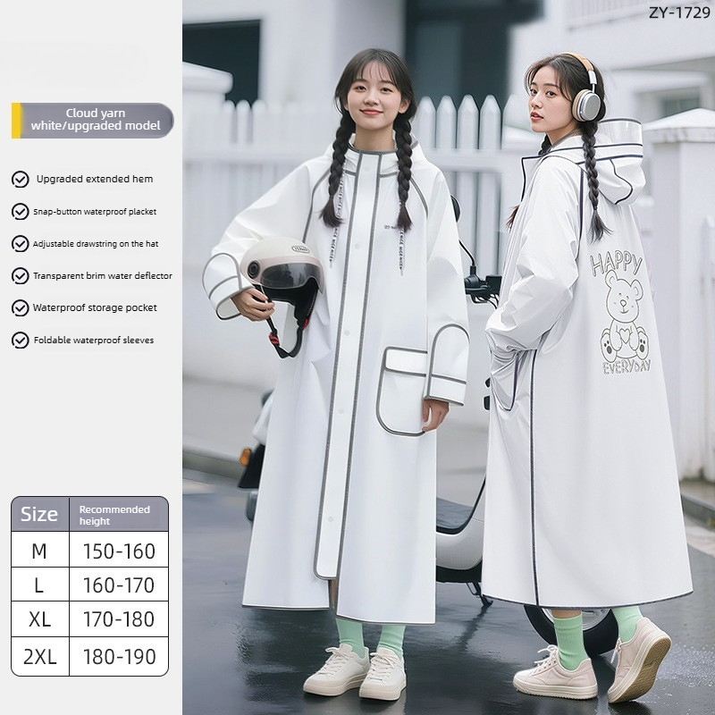 Poncho Impermeable de EVA para - Cycling Commute Rain reseña y precio