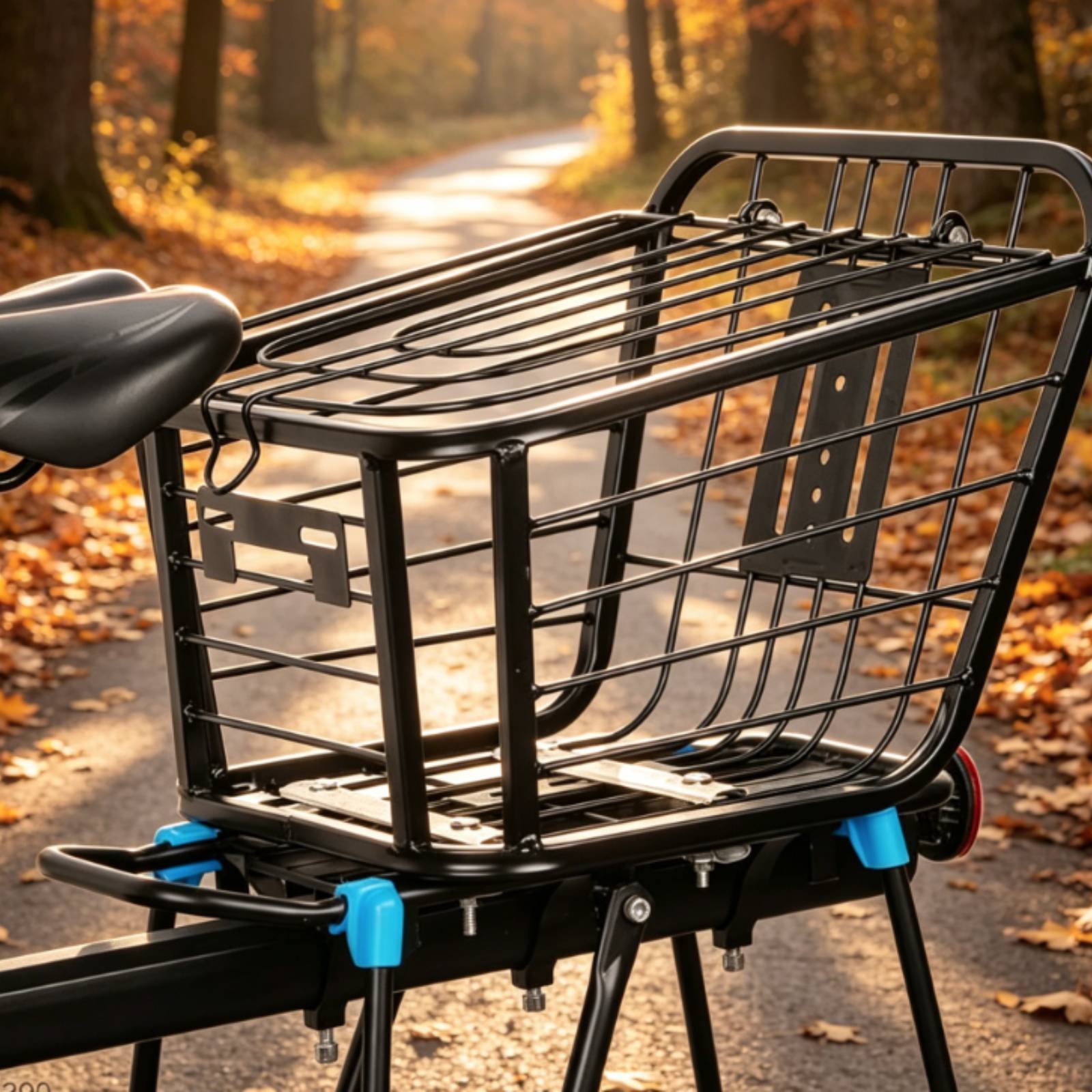 Cesta trasera plegable para bi - Commuter Cycling reseña y precio