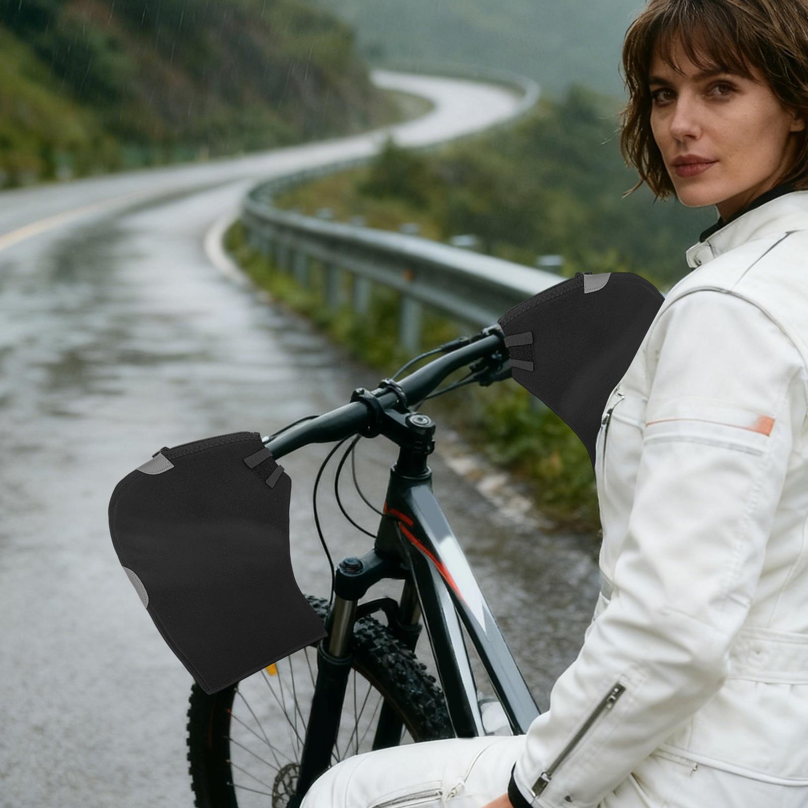 Manoplas para manillar de bici - Waterproof Cycling Commute reseña y precio