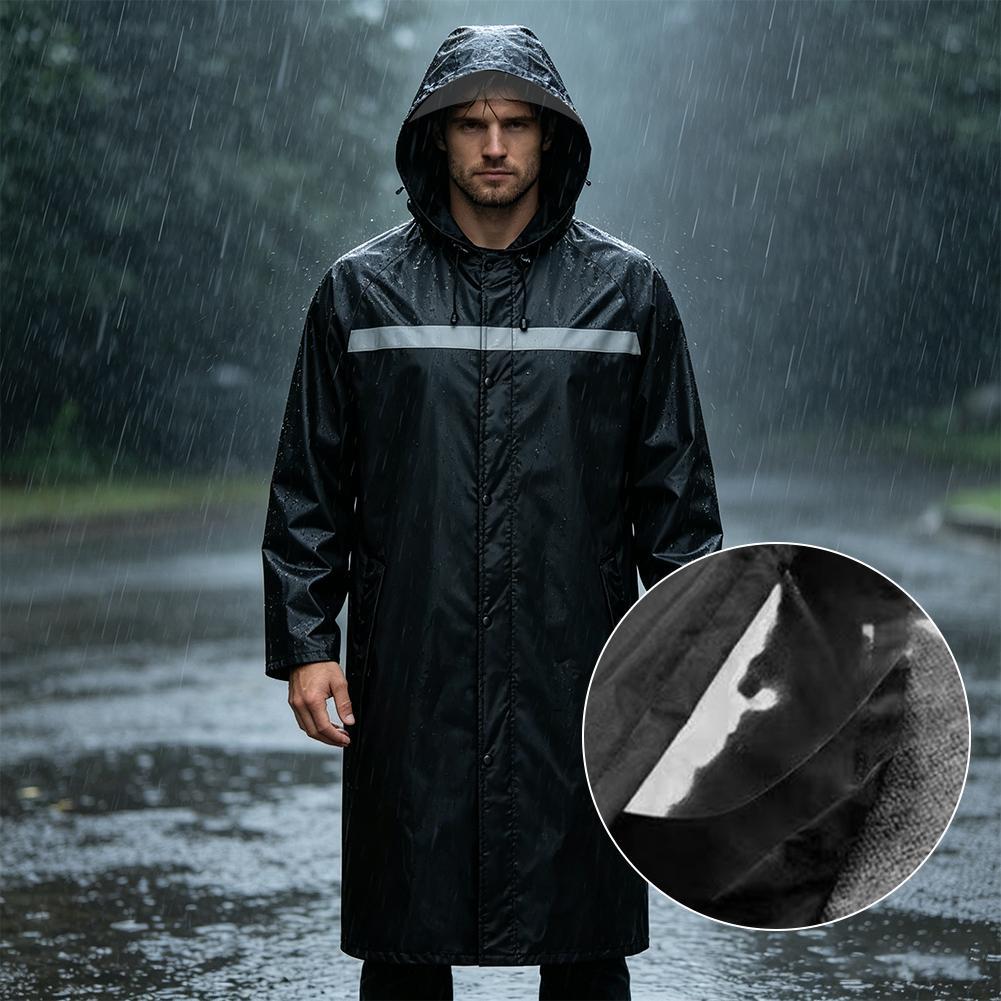 Poncho Impermeable con Capucha - Cycling Commute Rain reseña y precio