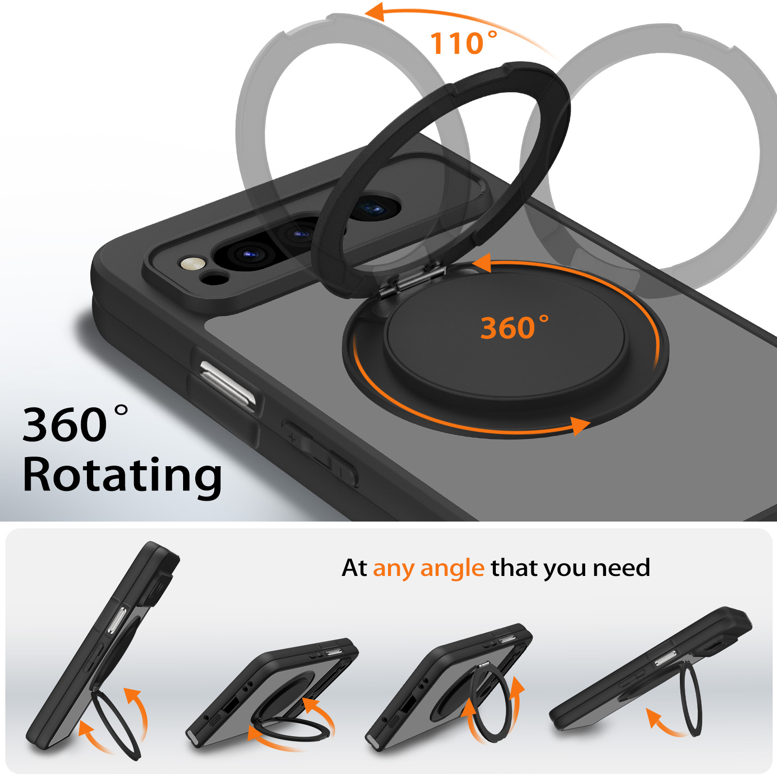 Para Google Pixel funda plegab - Kickstand Adjustable reseña y precio