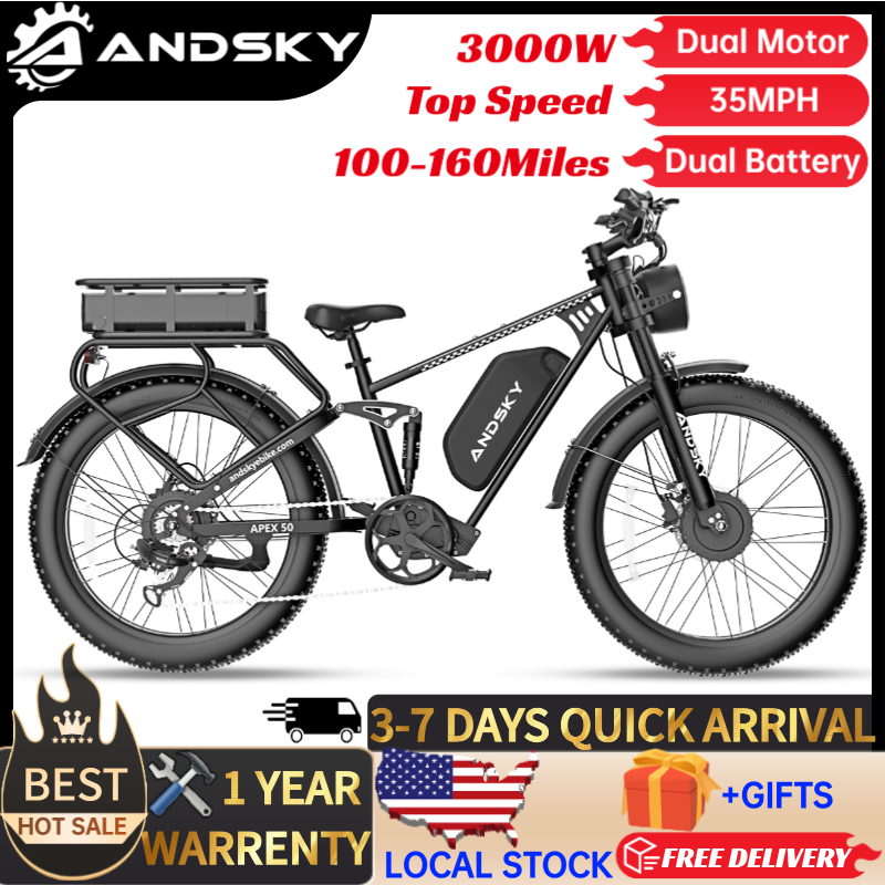 Bicicleta Eléctrica ANDSKY Ape - Bike Pump Frame Mount reseña y precio