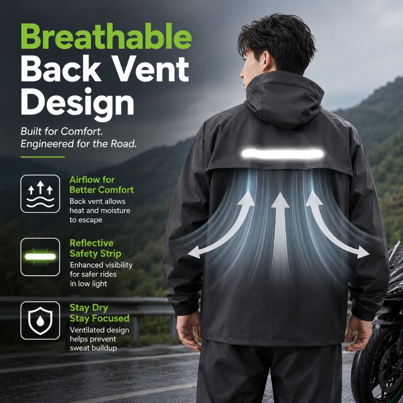 Traje Impermeable de Ciclismo  - Cycling Commute Rain reseña y precio