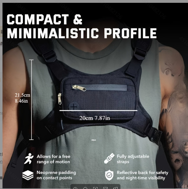 Bolsa de pecho para exteriores - Cycling Commute Training reseña y precio